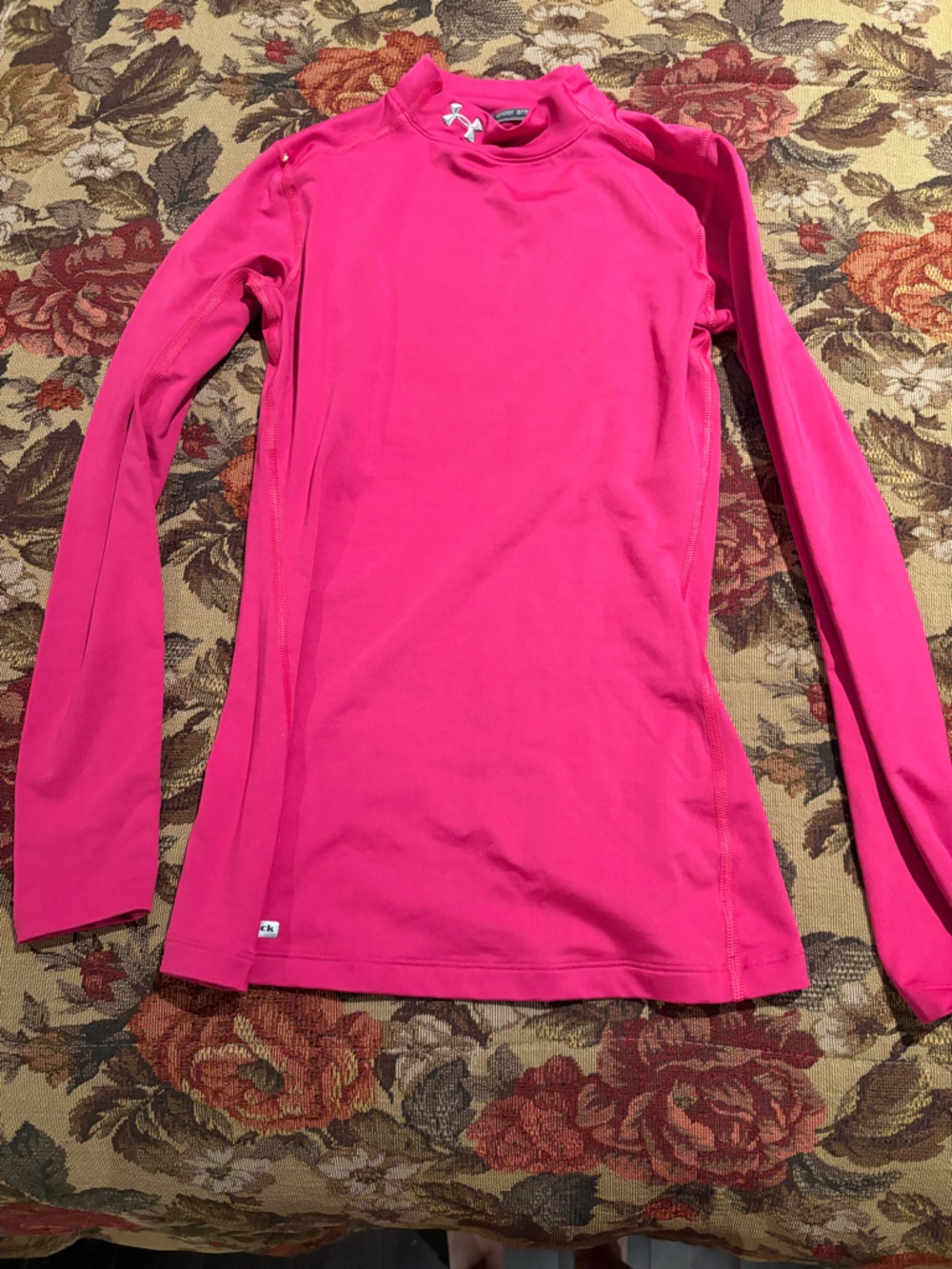 Under Armour Hot Pink Long Sleeve Athletic Top